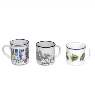 Ceramic Enamel Coffee Mug