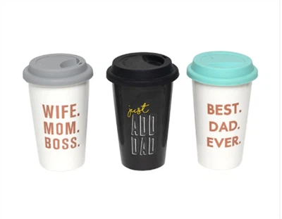 Kev Xaiv Tshiab Rau Cov Dej Haus: Ceramic Mug Nrog Lub hau, Dustproof Thiab I...
